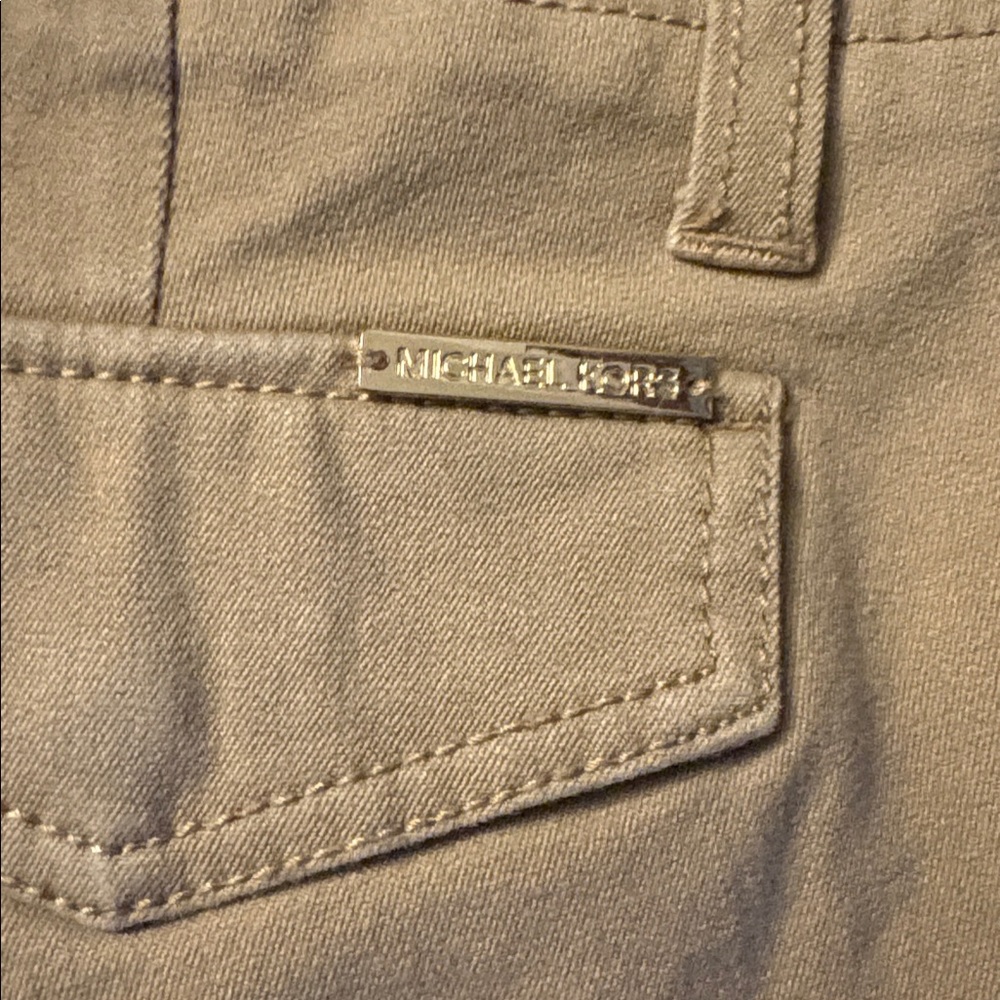 Michael Kors Tan Skinny Pants - Picture 6 of 6